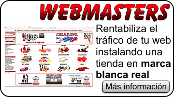 Webmasters Rentabiliza el tr�fico de tu web instalando una tienda en Marca Blanca real